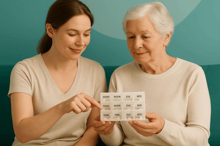 Makes it easier for carers and family Carers can quickly check whether doses have been taken, making it easier to support loved ones safely and confidently.