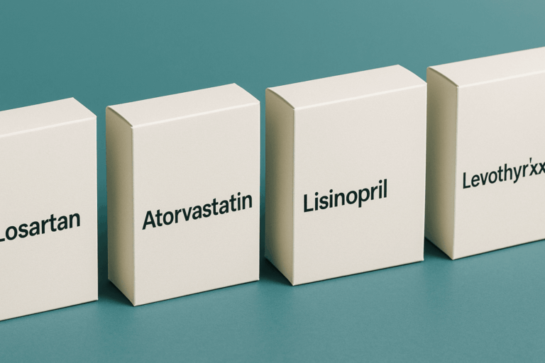 Easier to recogniseFamiliar names and boxes help you avoid mix-ups