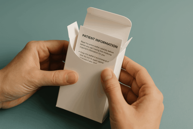 Quick to check detailsSide effects and directions are easily read