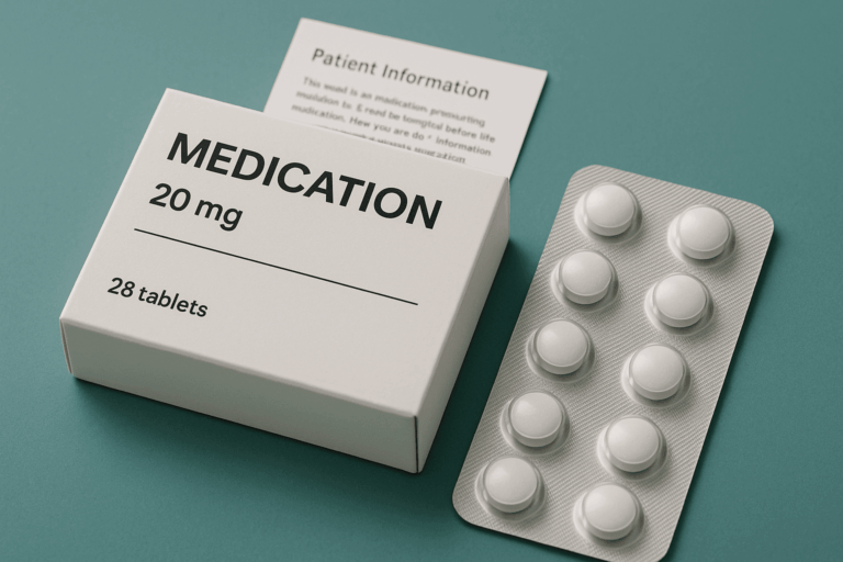 All the information stays with you Your box and leaflet show what each medicine is for and how to take it